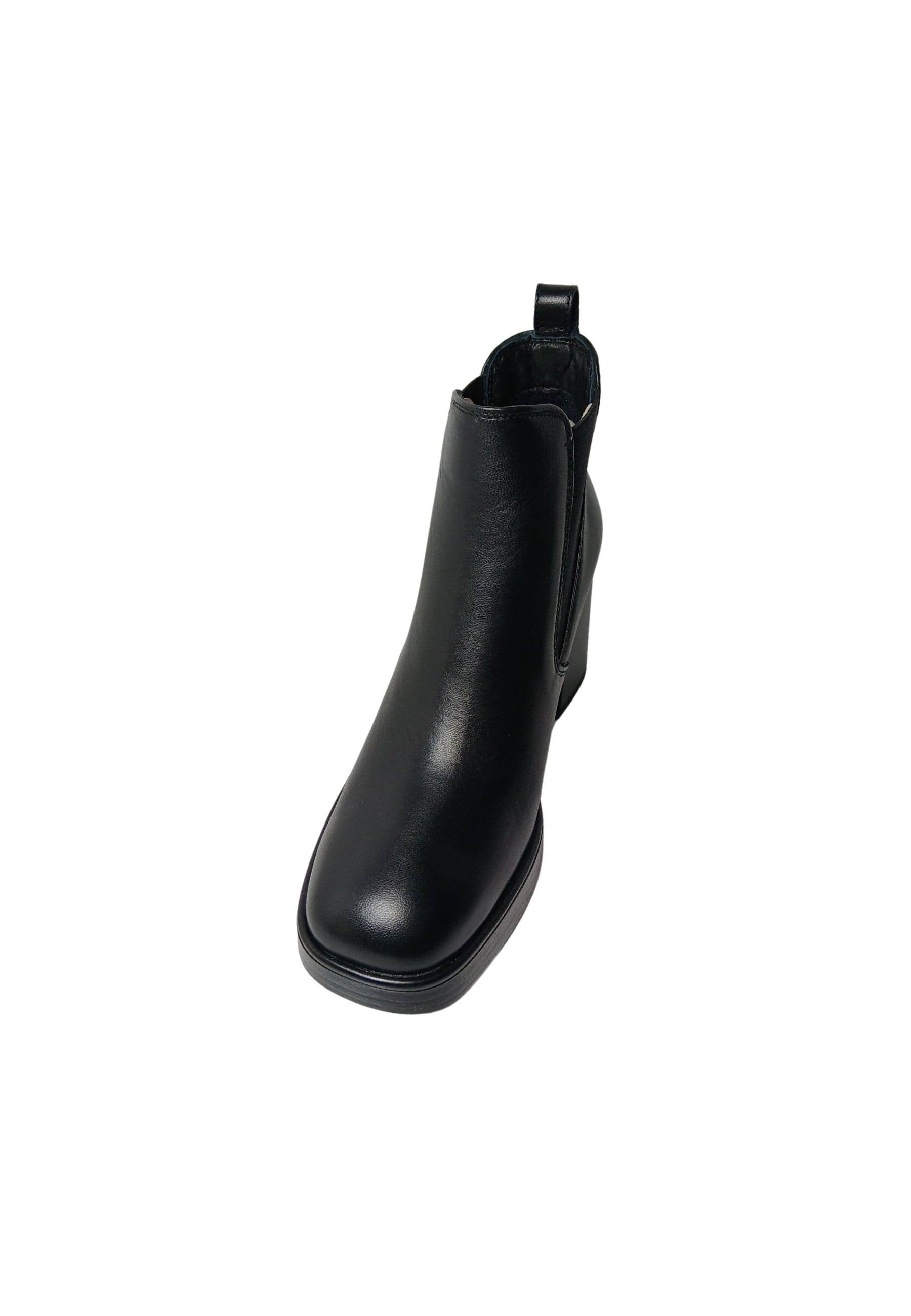 FABBRICA DEI COLLI Scarpe Donna Fabbrica Dei Colli Stivaletto in pelle, con comode fasce elastiche laterali e tacco. da donna in Stivali Drestige - Casamassima, commercioVirtuoso.it