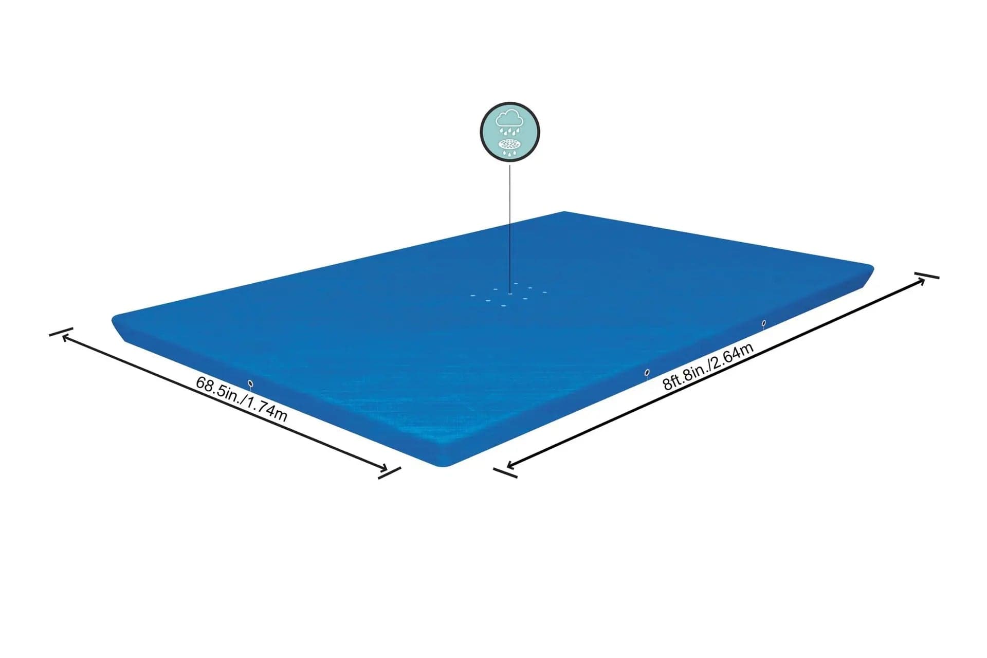 Top Copertura Piscina Cm.259X170- Bestway- 1,0 Pz in Coperture BricoGo - Marano di Napoli, commercioVirtuoso.it