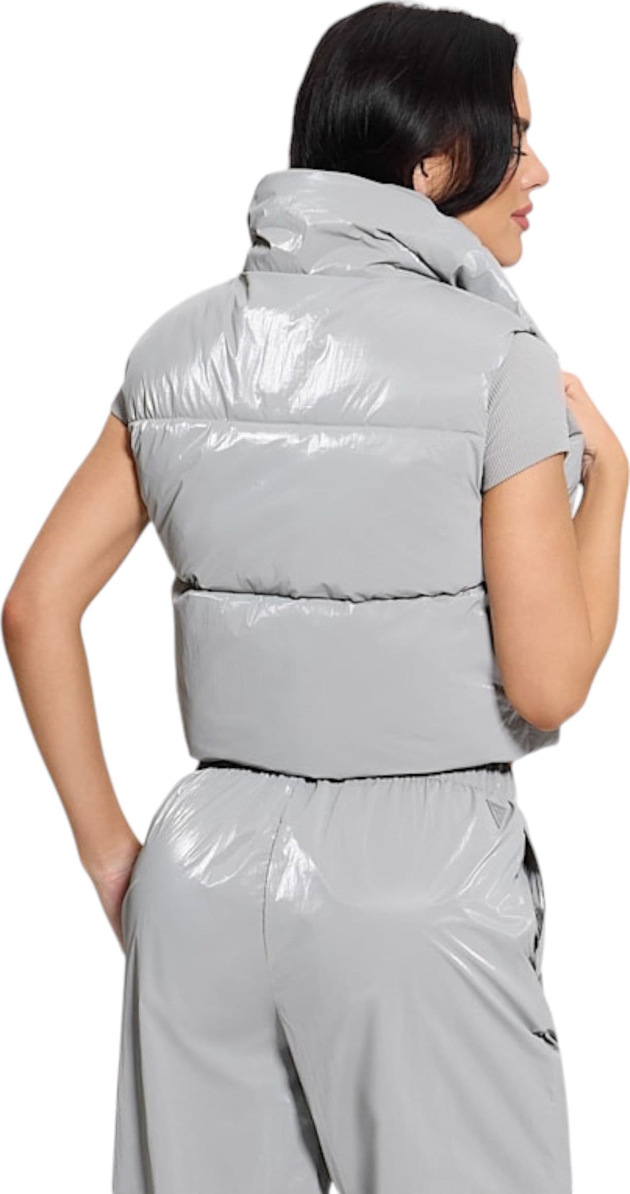 GUESS ACTIVEWEAR Smanicato crop Donna Guess Activewear da donna in Canotte e top Drestige - Casamassima, commercioVirtuoso.it