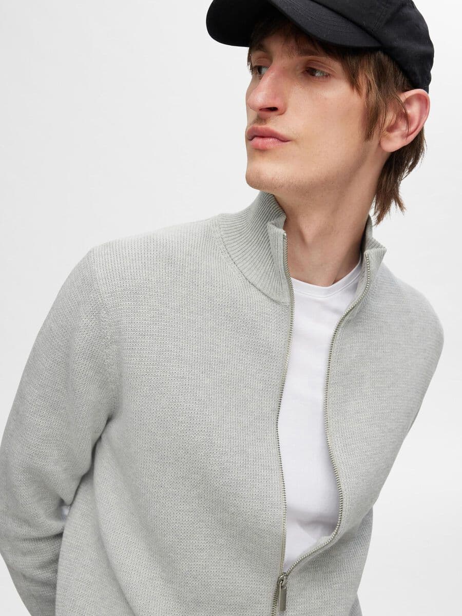 SELECTED Giacca Maglia con Zip Uomo Selected Slhdane da uomo in Maglioni Drestige - Casamassima, commercioVirtuoso.it