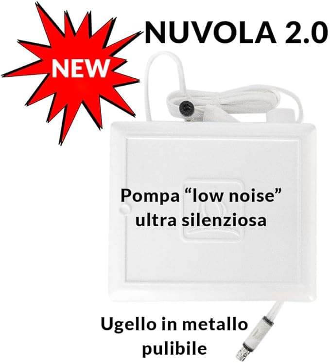 Nebulizzatore Di Scarico Condensa Per Condizionatori Serie Nuvola 2.0 - Mod.Nuvola 2.0- Portata Max 18L/H - Altezza Mandata 20Mt - Cie in Climatizzatori Split-System BricoGo - Marano di Napoli, commercioVirtuoso.it