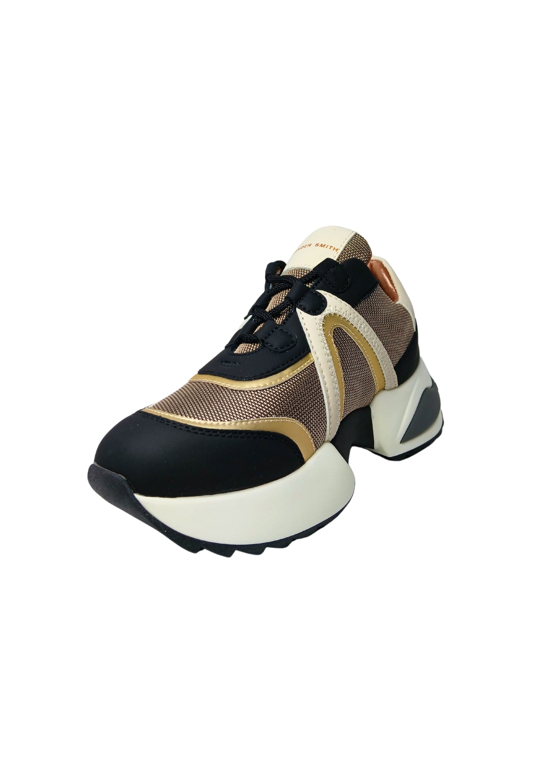 ALEXANDER SMITH Scarpe Donna Alexander Smith Sneakers Marble Woman-Black Gold da donna in Sneaker casual Drestige - Casamassima, commercioVirtuoso.it