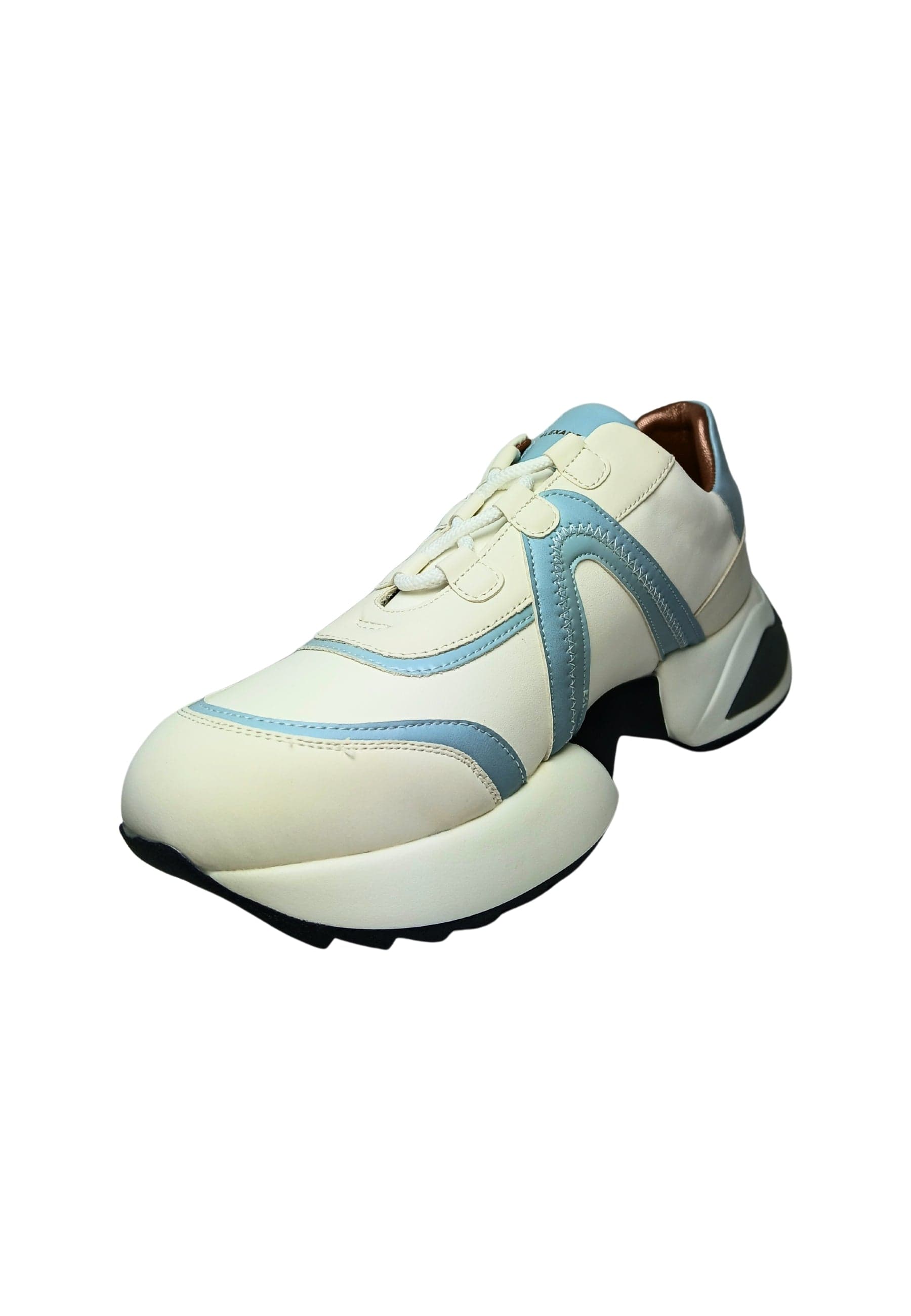 ALEXANDER SMITH Scarpe Donna Alexander Smith Sneakers Marble Woman-White Azure da donna in Sneaker casual Drestige - Casamassima, commercioVirtuoso.it