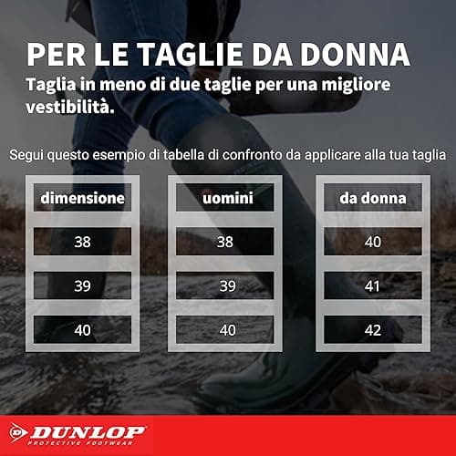 Stivale Pvc Ginocchio Dane Dunlop - Verde 40- 1 Paia in Stivali BricoGo - Marano di Napoli, commercioVirtuoso.it