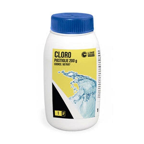 Cloro Piscina Pastiglie 200 g Cf 1 kg