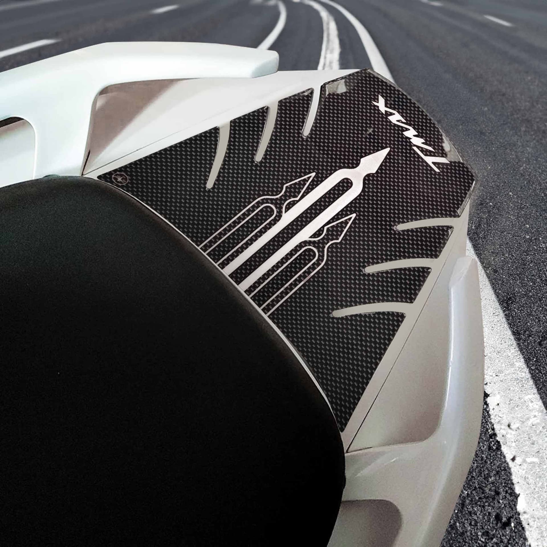 ADESIVO compatibile per TMAX 500 Stickers 3D codino per YAMAHA T max 2008 - 2011