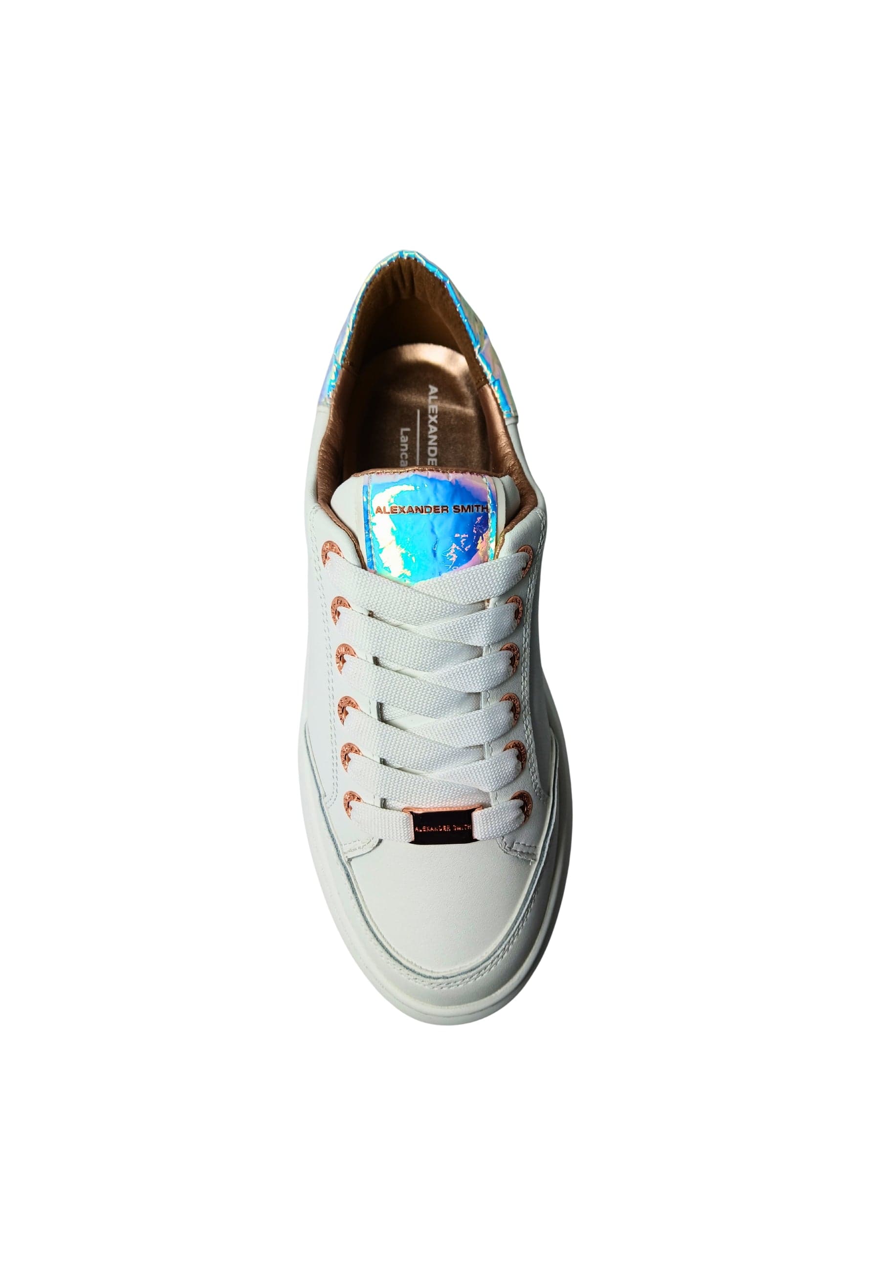 ALEXANDER SMITH Scarpe Donna Alexander Smith Sneakers Lancaster Woman, color White Iride da donna in Sneaker casual Drestige - Casamassima, commercioVirtuoso.it