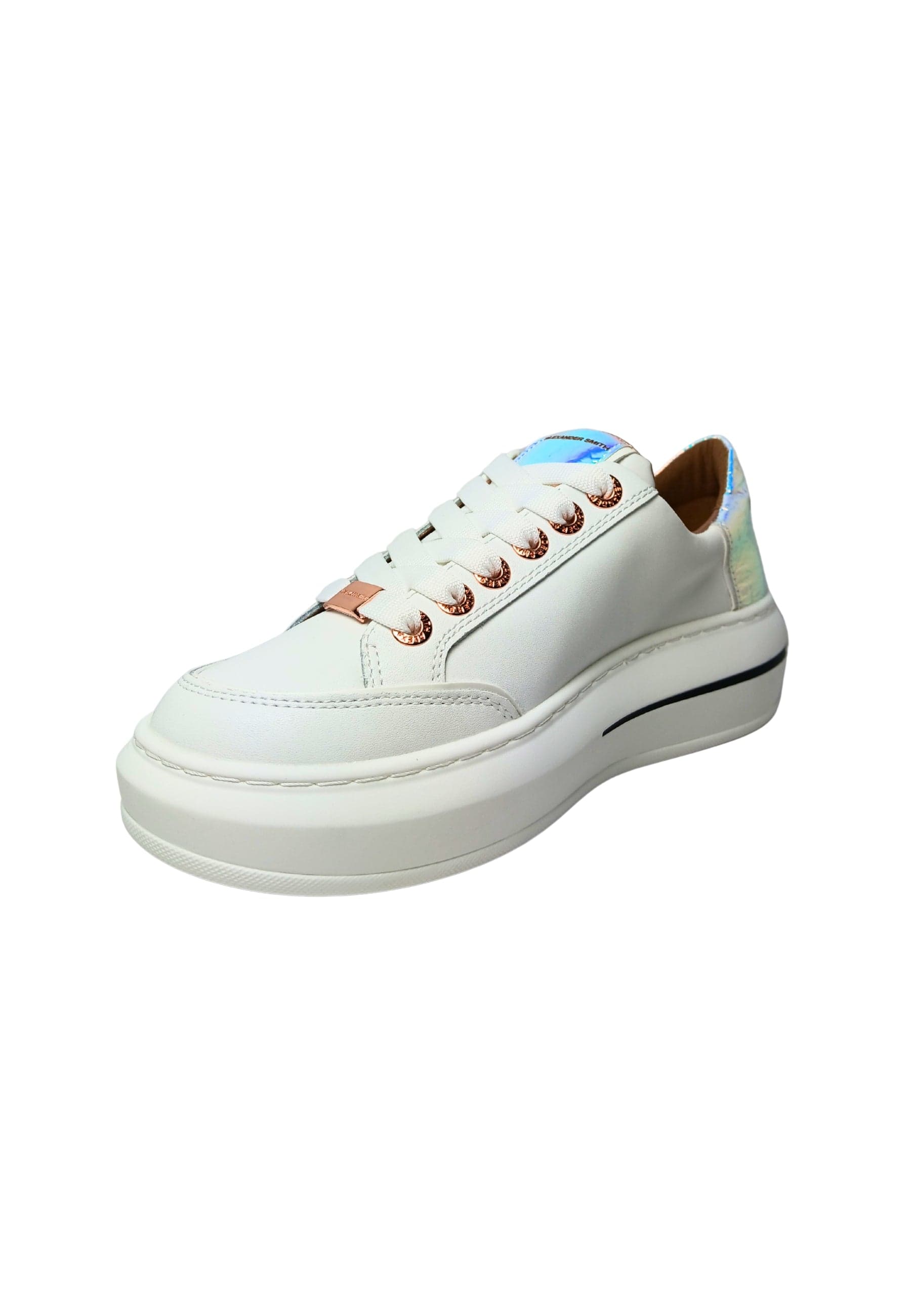 ALEXANDER SMITH Scarpe Donna Alexander Smith Sneakers Lancaster Woman, color White Iride da donna in Sneaker casual Drestige - Casamassima, commercioVirtuoso.it