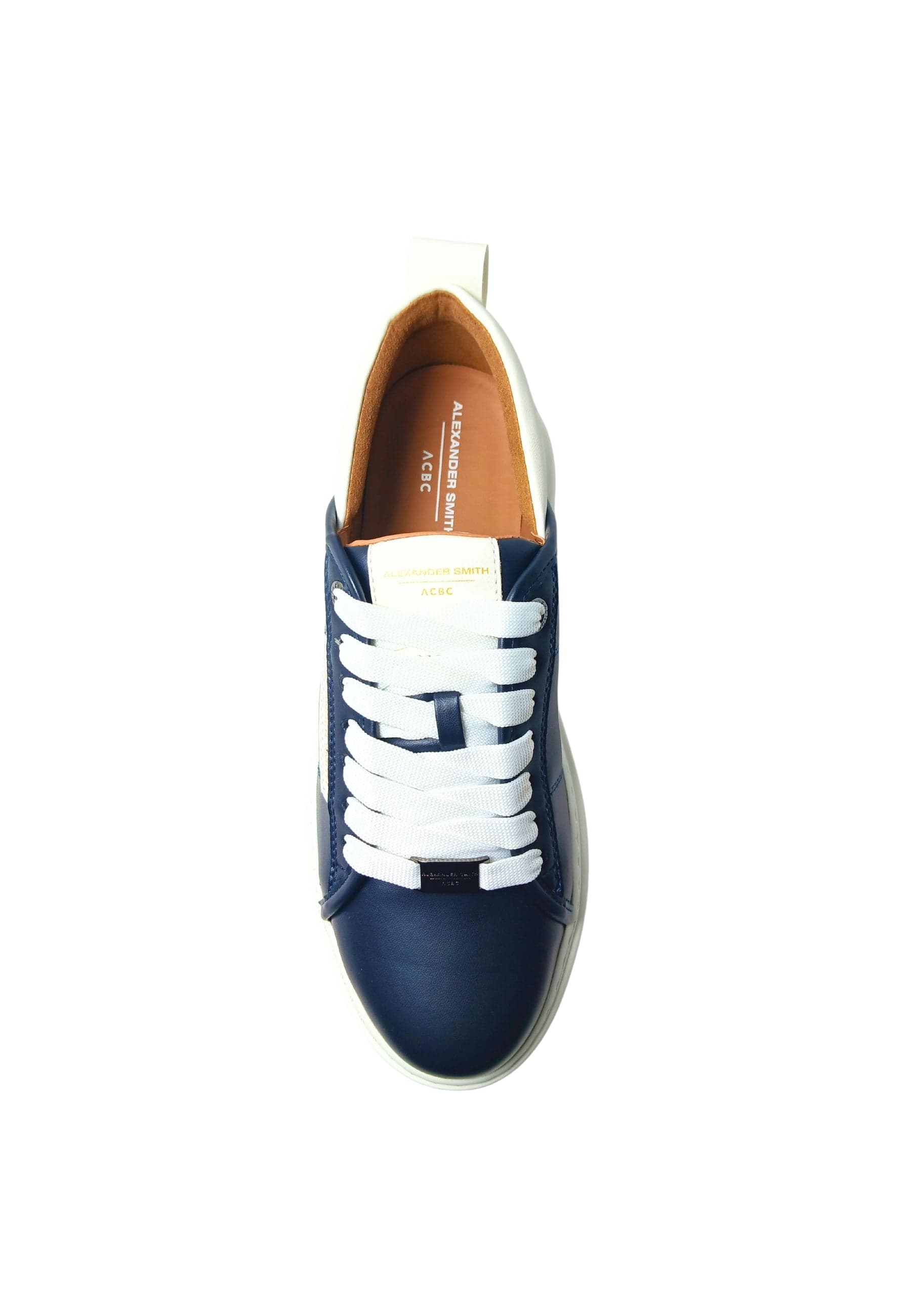 ALEXANDER SMITH Scarpe Uomo Alexander Smith Sneakers Eco-Wembley Man, color Blue White da uomo in Sneaker casual Drestige - Casamassima, commercioVirtuoso.it