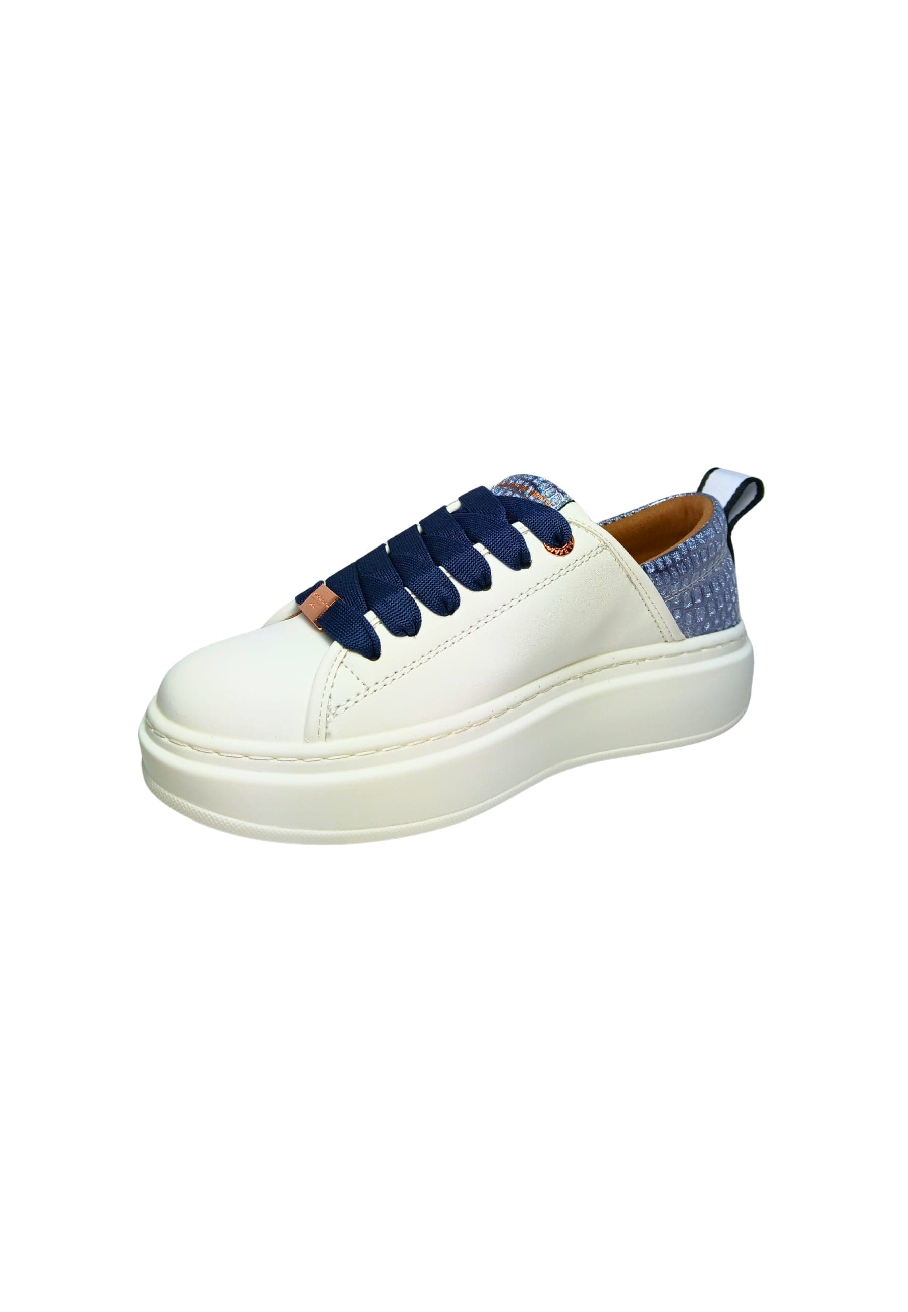ALEXANDER SMITH Scarpe Donna Alexander Smith Sneakers Eco-Wembley Woman, White Dark Avio da donna in Sneaker casual Drestige - Casamassima, commercioVirtuoso.it