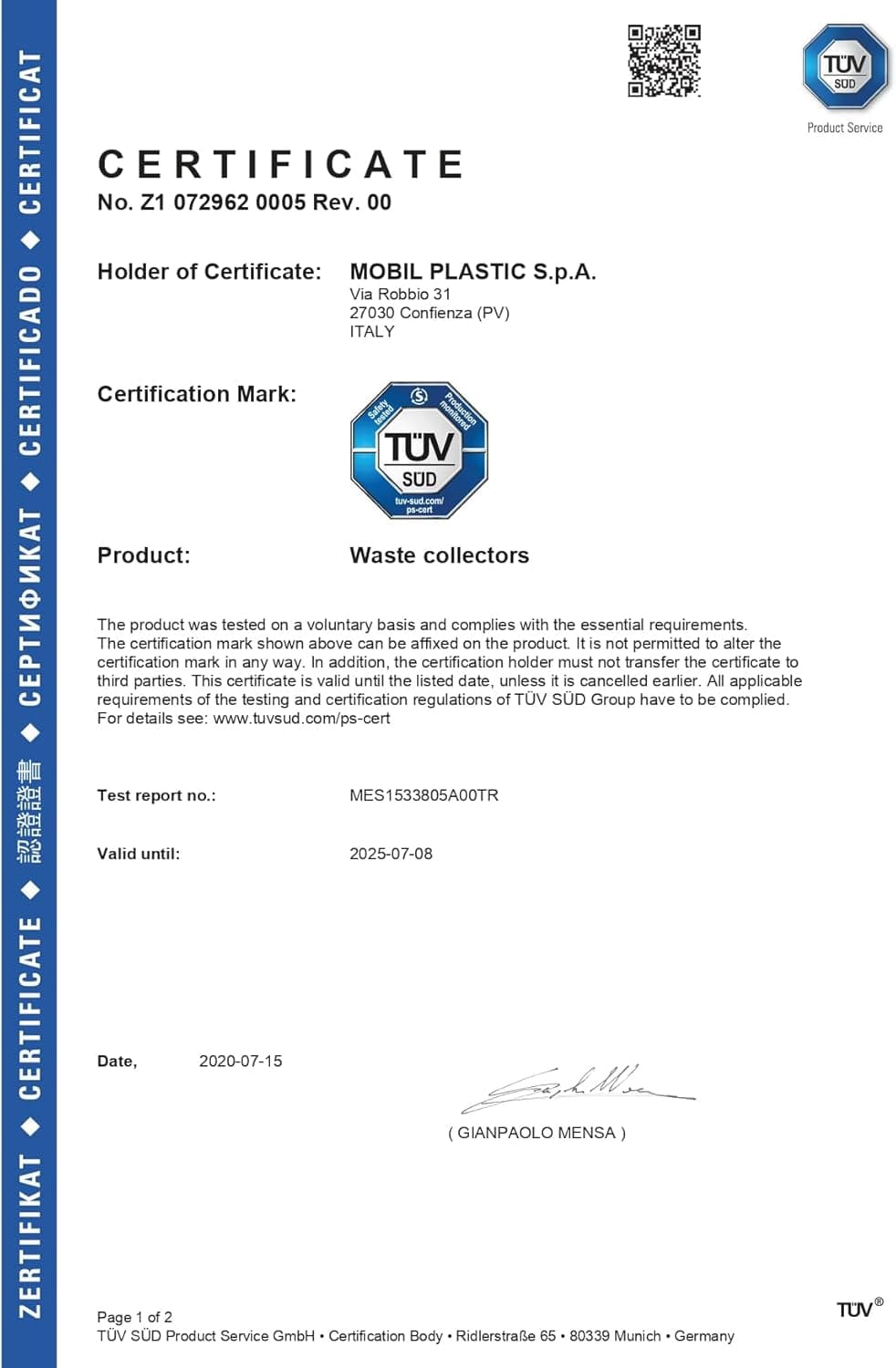 Bidone Per La Raccolta Differenziata 120 Lt Per Esterni Marrone Certificato Uni En 840 Con Coperchio E Ruote in Sistemi di contenitori per raccolta differenziata BricoGo - Marano di Napoli, commercioVirtuoso.it