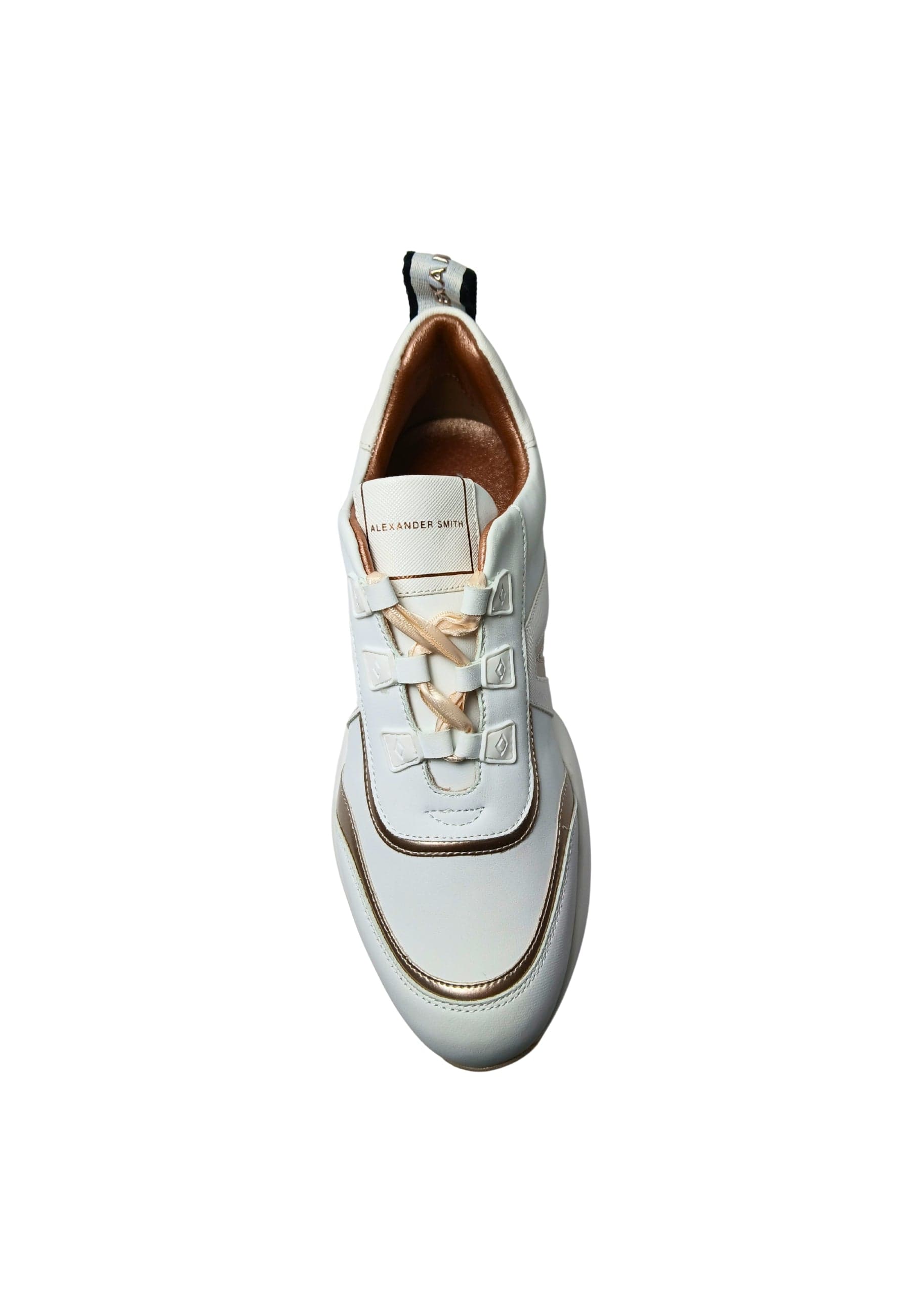 ALEXANDER SMITH Scarpe Donna Alexander Smith Sneakers Marble Woman White Gold da donna in Sneaker casual Drestige - Casamassima, commercioVirtuoso.it