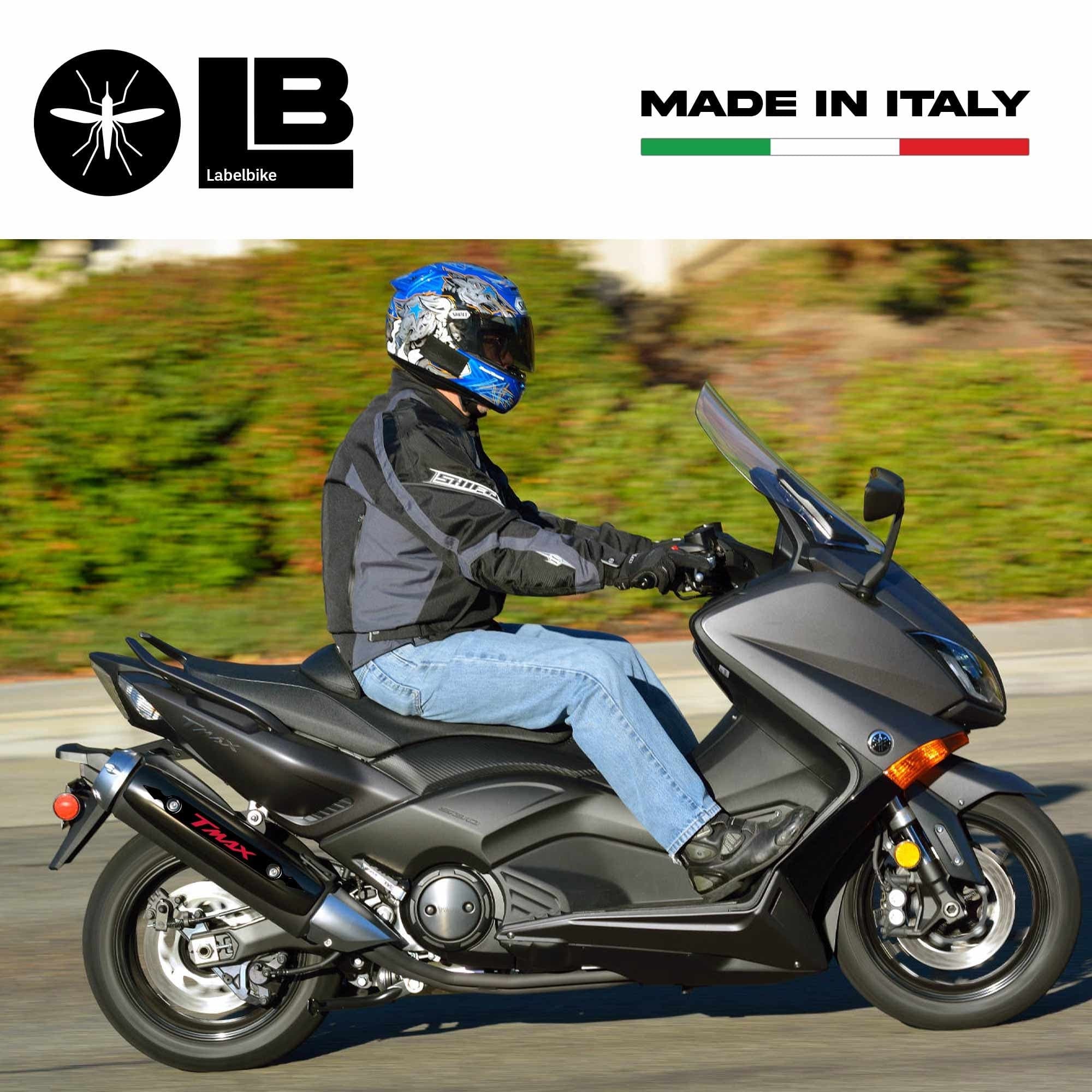 ADESIVO 3D PROTEZIONE MARMITTA TMAX 500-530 SCARICO per YAMAHA T MAX 2008-2016 in Decalcomanie adesivi e magneti LabelBike - Bibbiano, commercioVirtuoso.it