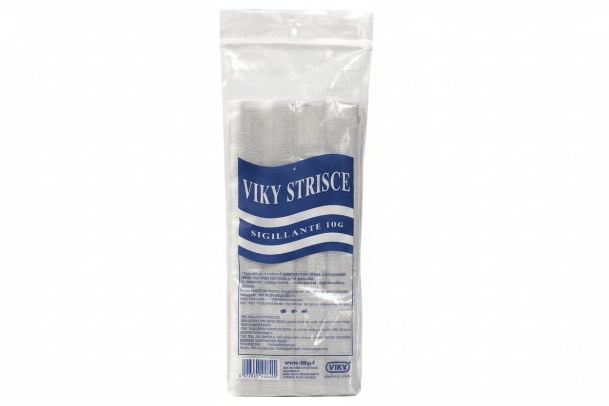 Sigillante Viky In Strisce Di Colore Grigio- - Mm.15X4H, Lunghezza Mt.1 - 3 Pezzi