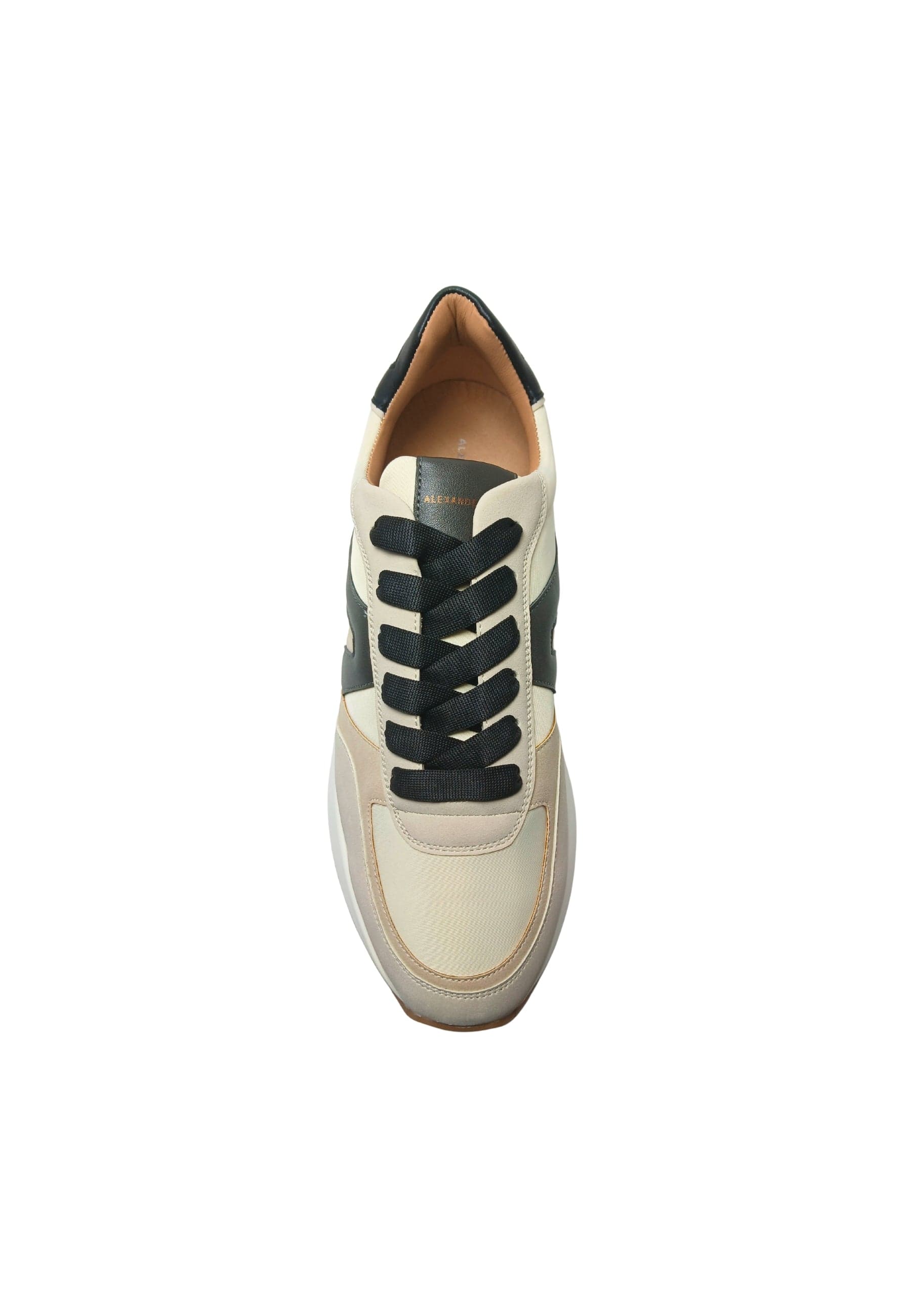 ALEXANDER SMITH Scarpe Uomo Alexander Smith Sneakers Hyde Man, White Grey Cognac da uomo in Sneaker casual Drestige - Casamassima, commercioVirtuoso.it