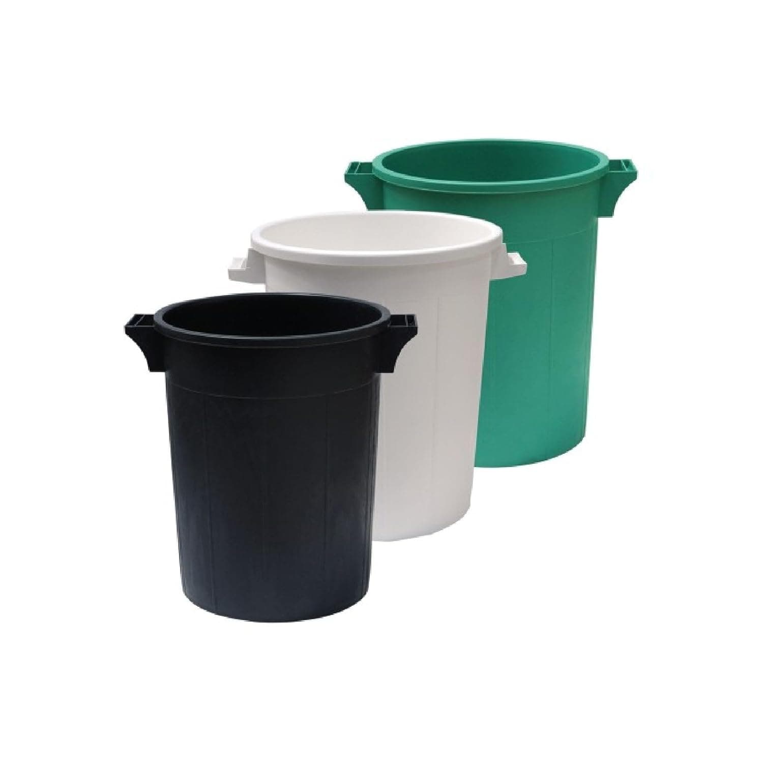 Bidone Immondizia Sovrapponibile Lt 75 - Ø 44 X H 63 Cm - Verde - Ics in Sistemi di contenitori per raccolta differenziata BricoGo - Marano di Napoli, commercioVirtuoso.it