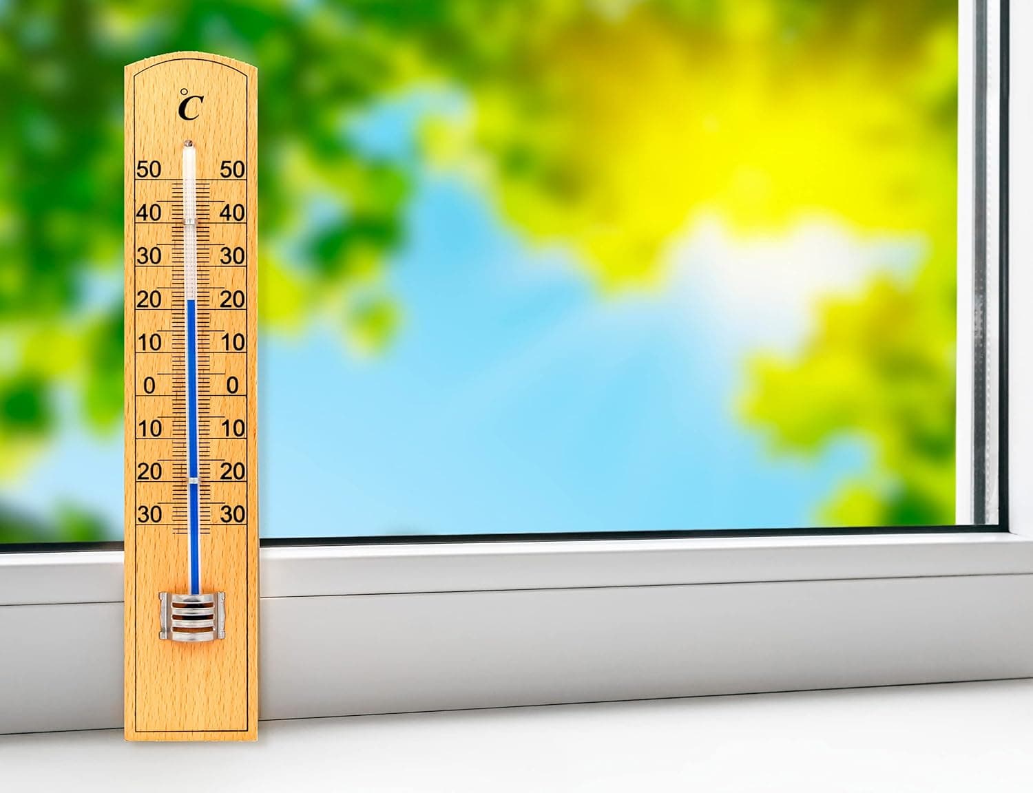 Termometro Therm30 Velamp - Legno -30/+50°C Cm 3,4X20,0- 4 Pezzi in Termometri BricoGo - Marano di Napoli, commercioVirtuoso.it
