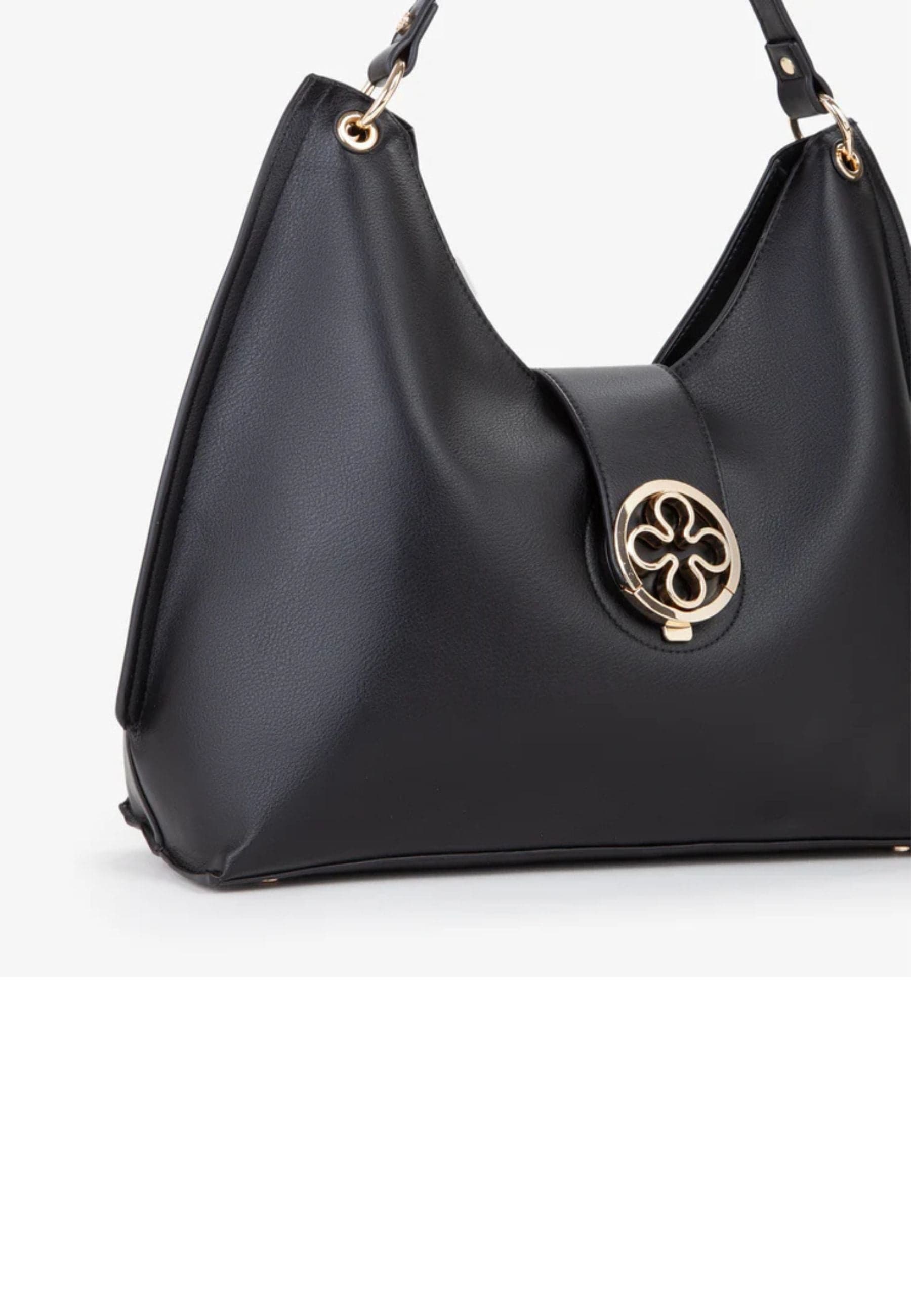 V 73 Borsa a spalla Donna  Federica Nero