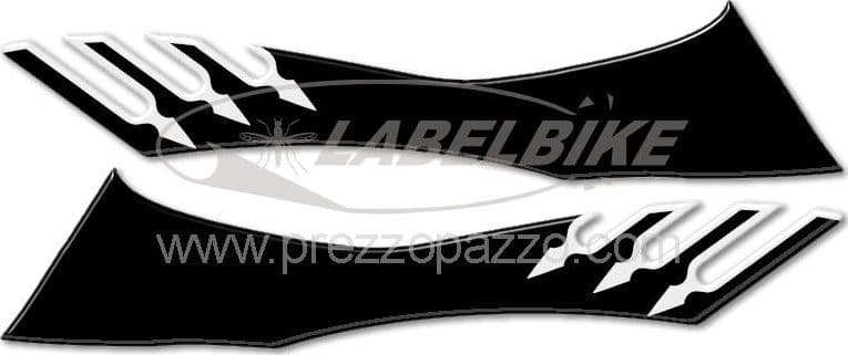 2 ADESIVI 3D GRANDI NERI-CARBONIO TUNING T MAX per SOTTO SELLA MOTO YAMAHA TMAX 08-11 in Decalcomanie adesivi e magneti LabelBike - Bibbiano, commercioVirtuoso.it