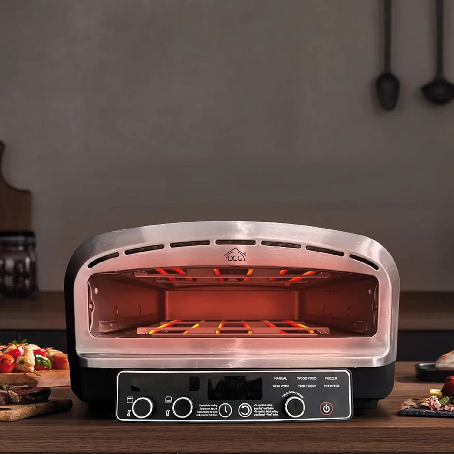 Dcg Forno Elettrico Per Pizza 2.200 W Lt. 20 in Fornetti elettrici per pizza BricoGo - Marano di Napoli, commercioVirtuoso.it