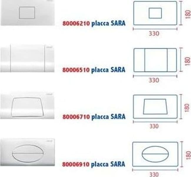 Kit Placca Sara Sp. 12 Mm Per Cassette Pucci Dal 1992 Al 2010- Bianco- Pucci- Pezzi 1 in Placche per interruttori BricoGo - Marano di Napoli, commercioVirtuoso.it