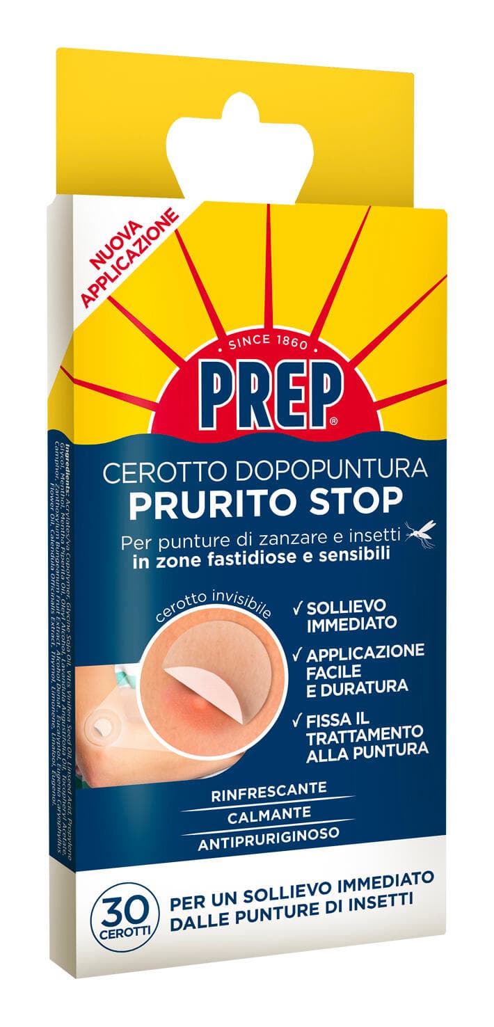 Cerotto Dopopuntura 'Prurito Stop' Cf Da 30 Pezzi - Prep in Cerotti BricoGo - Marano di Napoli, commercioVirtuoso.it