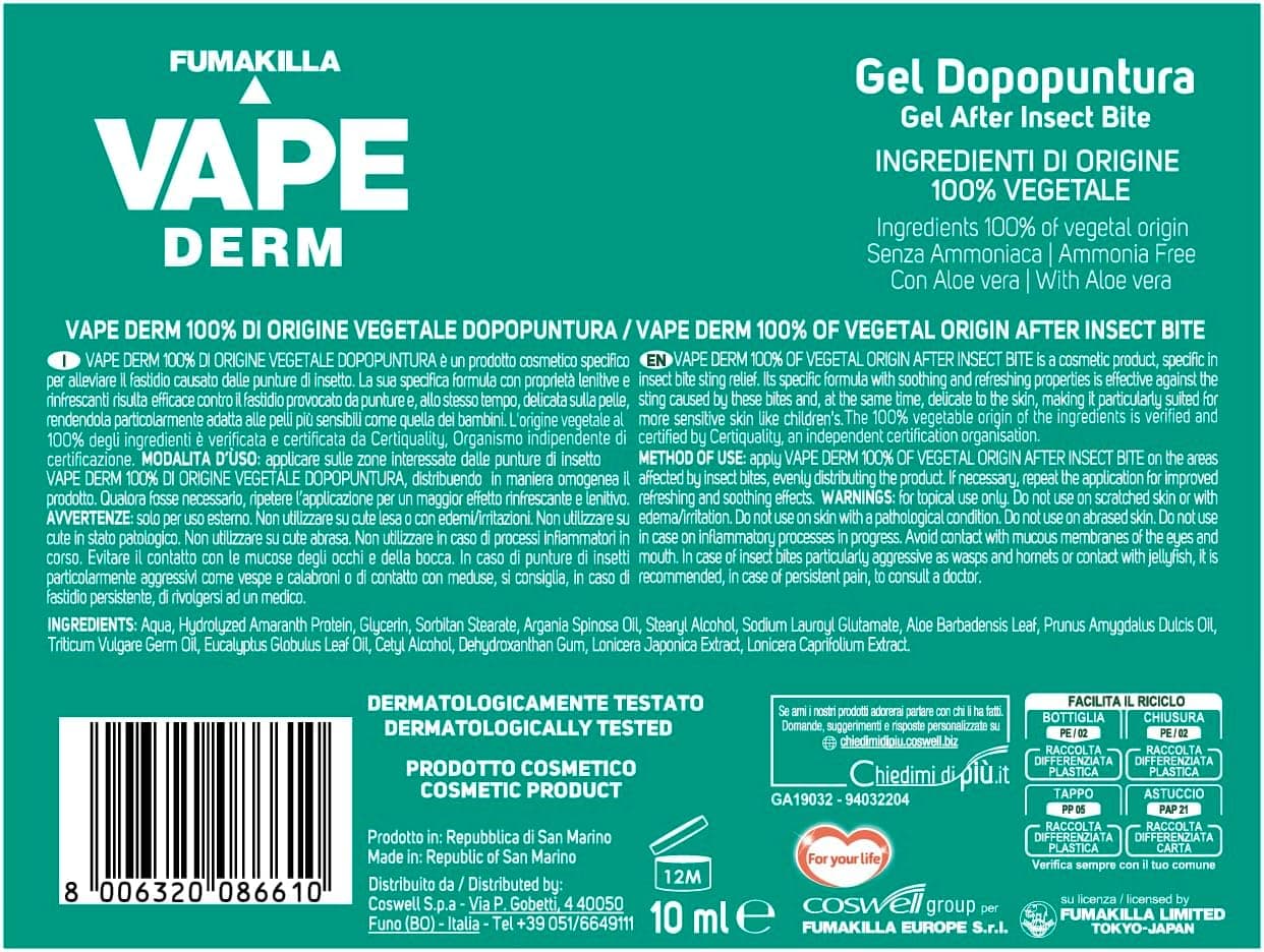 Penna Gel Dopopuntura 'Vape Derm' Ml 10 - Vape in Idratanti BricoGo - Marano di Napoli, commercioVirtuoso.it