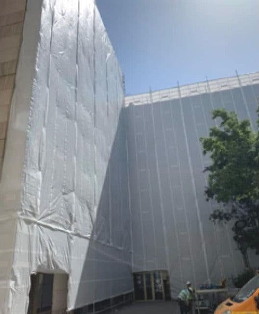 Rete Di Protezione Per Ponteggi Mt 1,9 X 25 - Bianca in Impalcature BricoGo - Marano di Napoli, commercioVirtuoso.it