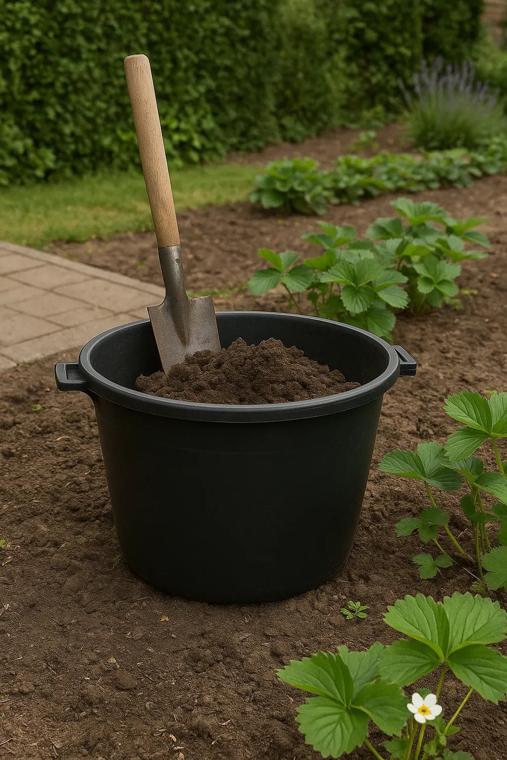 Cassa Per Macerie Tonda 45 Litri In Plastica Nera Rinforzata Secchio Da Cantiere Resistente in Secchi BricoGo - Marano di Napoli, commercioVirtuoso.it