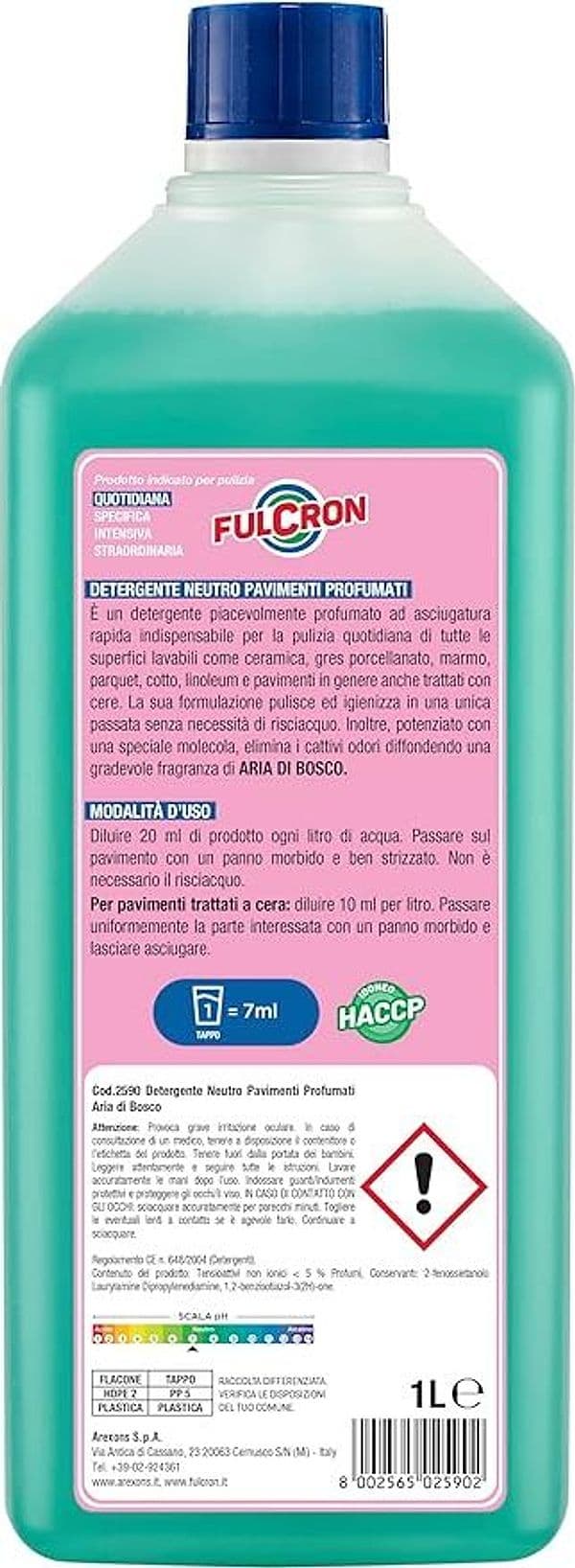 Arexons Fulcron Pavimenti Aria Di Bosco 1 L- 12,0 Pz in Detergenti multiuso BricoGo - Marano di Napoli, commercioVirtuoso.it