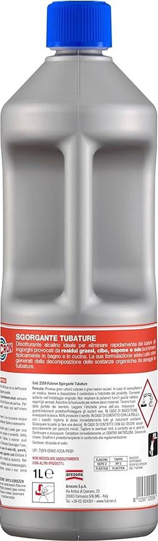 Disgorgante Per Tubature Fulcron Lt.1 Fulcron in Disgorganti per tubature BricoGo - Marano di Napoli, commercioVirtuoso.it