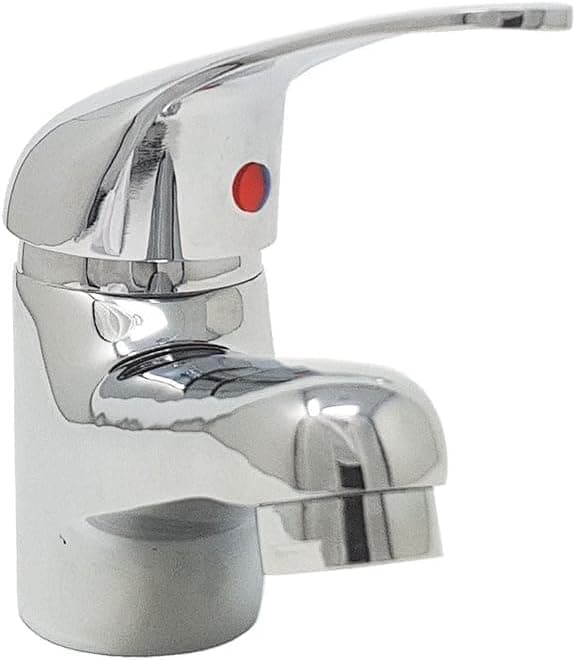 Monocomando Lavabo Miscelatore Cromo Per Lavabo, Rubinetto Cromato, Design Basic in Rubinetti per lavandini bagno BricoGo - Marano di Napoli, commercioVirtuoso.it