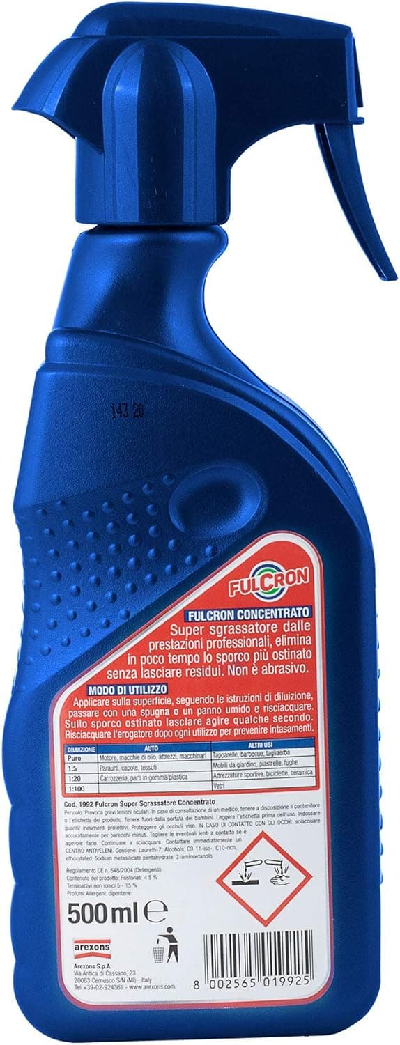 Sgrassatore 'Fulcron' 500 Ml Con Spruzzino - Arexons in Detergenti multiuso BricoGo - Marano di Napoli, commercioVirtuoso.it