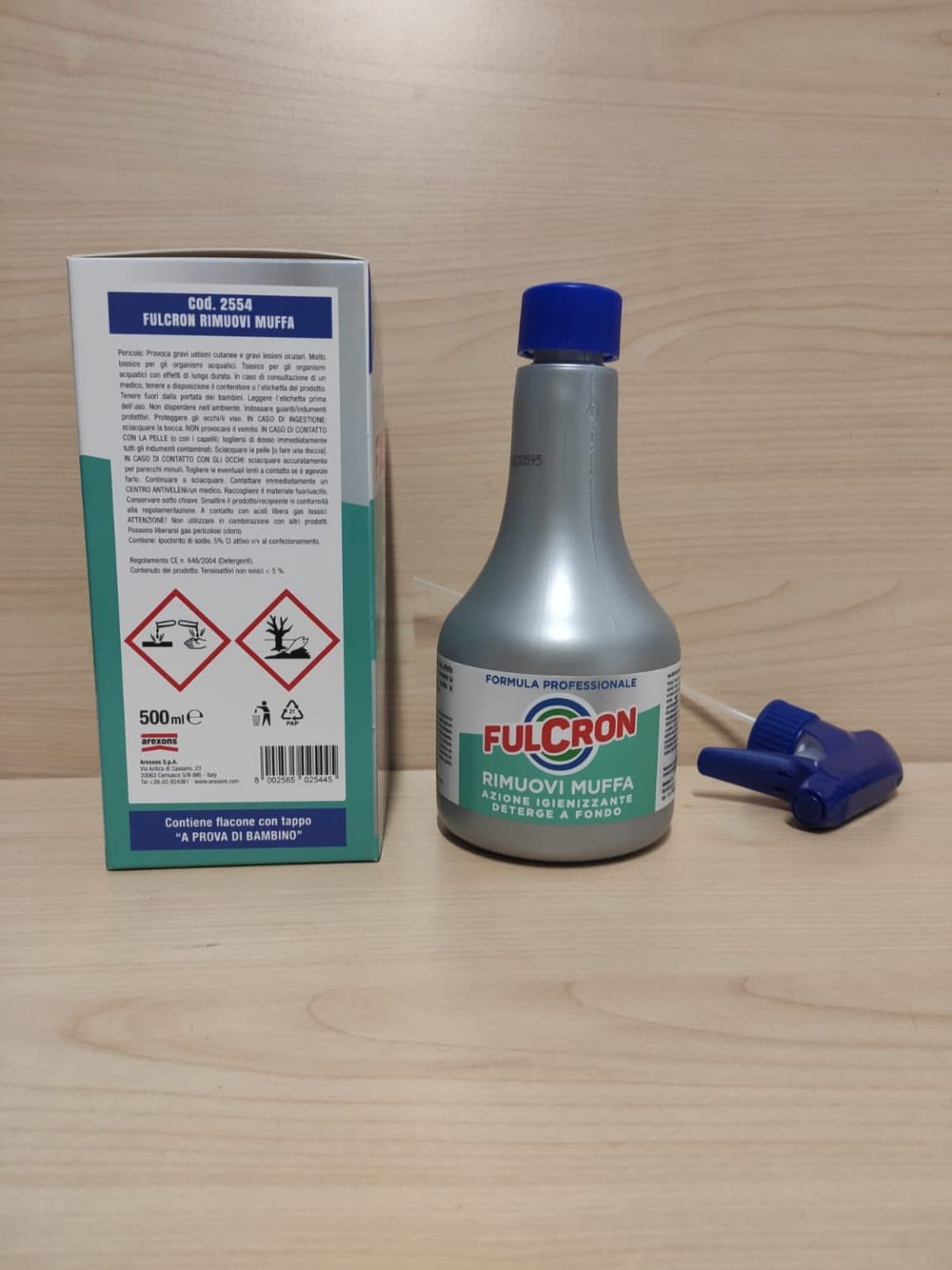 Rimuovi Muffa 'Fulcron' 500 Ml - Arexons in Prodotti antimuffa BricoGo - Marano di Napoli, commercioVirtuoso.it