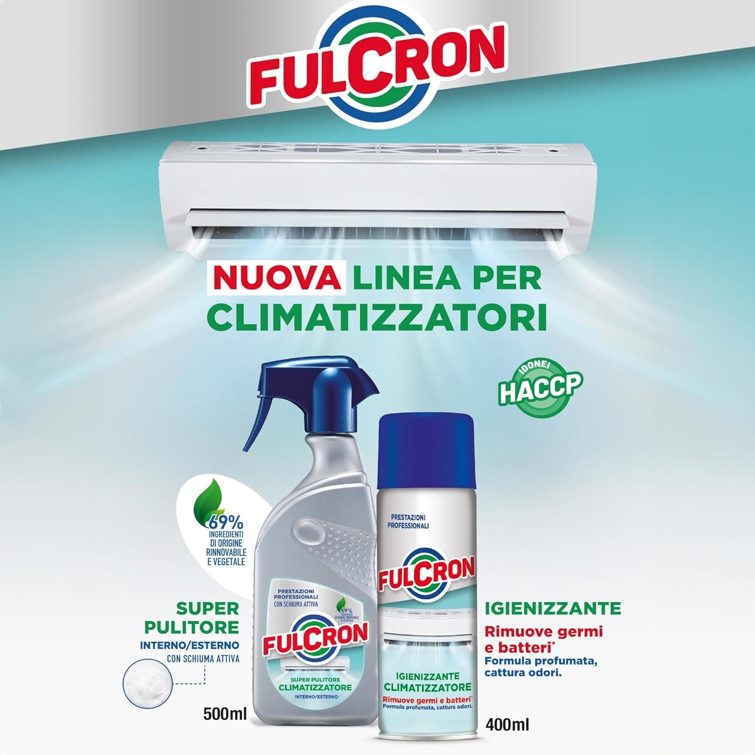 Super Pulitore Per Climatizzatore 'Fulcron' 500 Ml - Arexons in Detergenti chimici da laboratorio BricoGo - Marano di Napoli, commercioVirtuoso.it