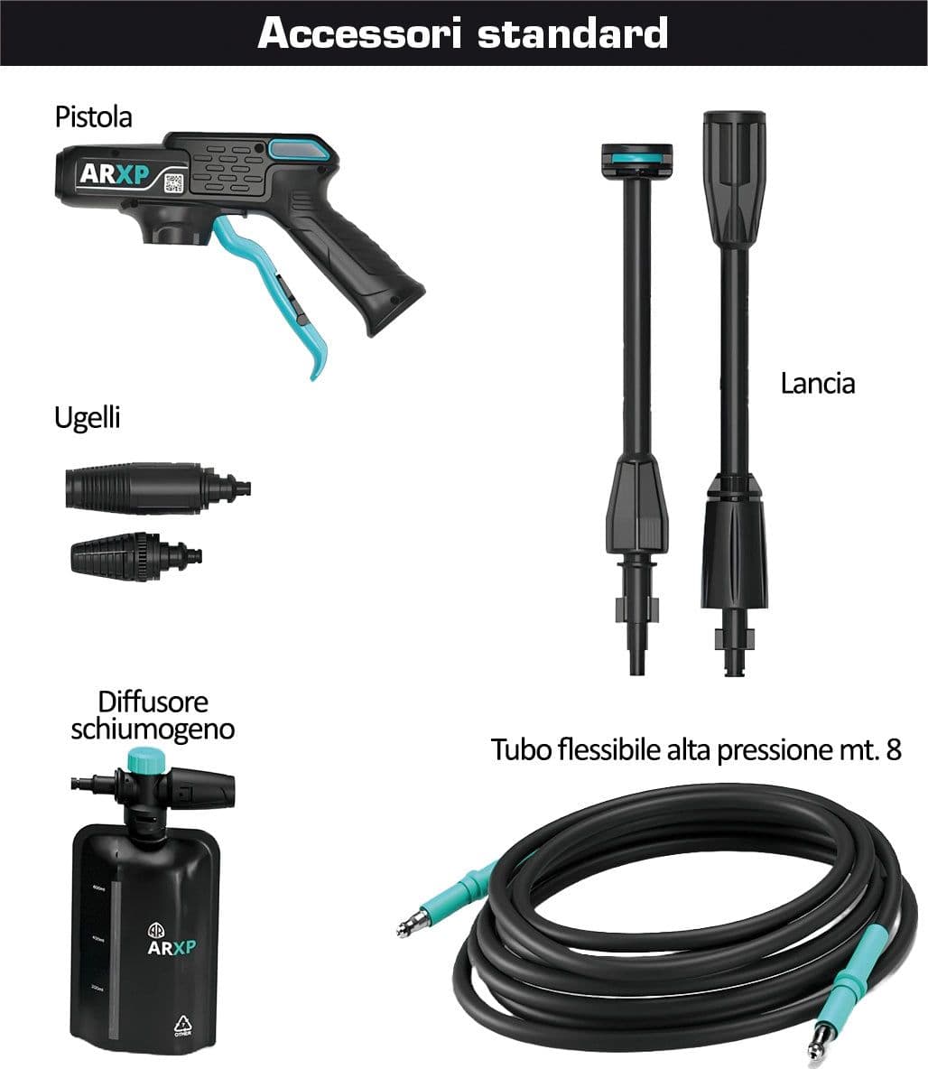 Idropulitrice Ad Acqua Fredda Arxp Box4 180Dss 2500 W Dual Speed System Compatta Salvaspazio Annovi Reverberi in Idropulitrici BricoGo - Marano di Napoli, commercioVirtuoso.it