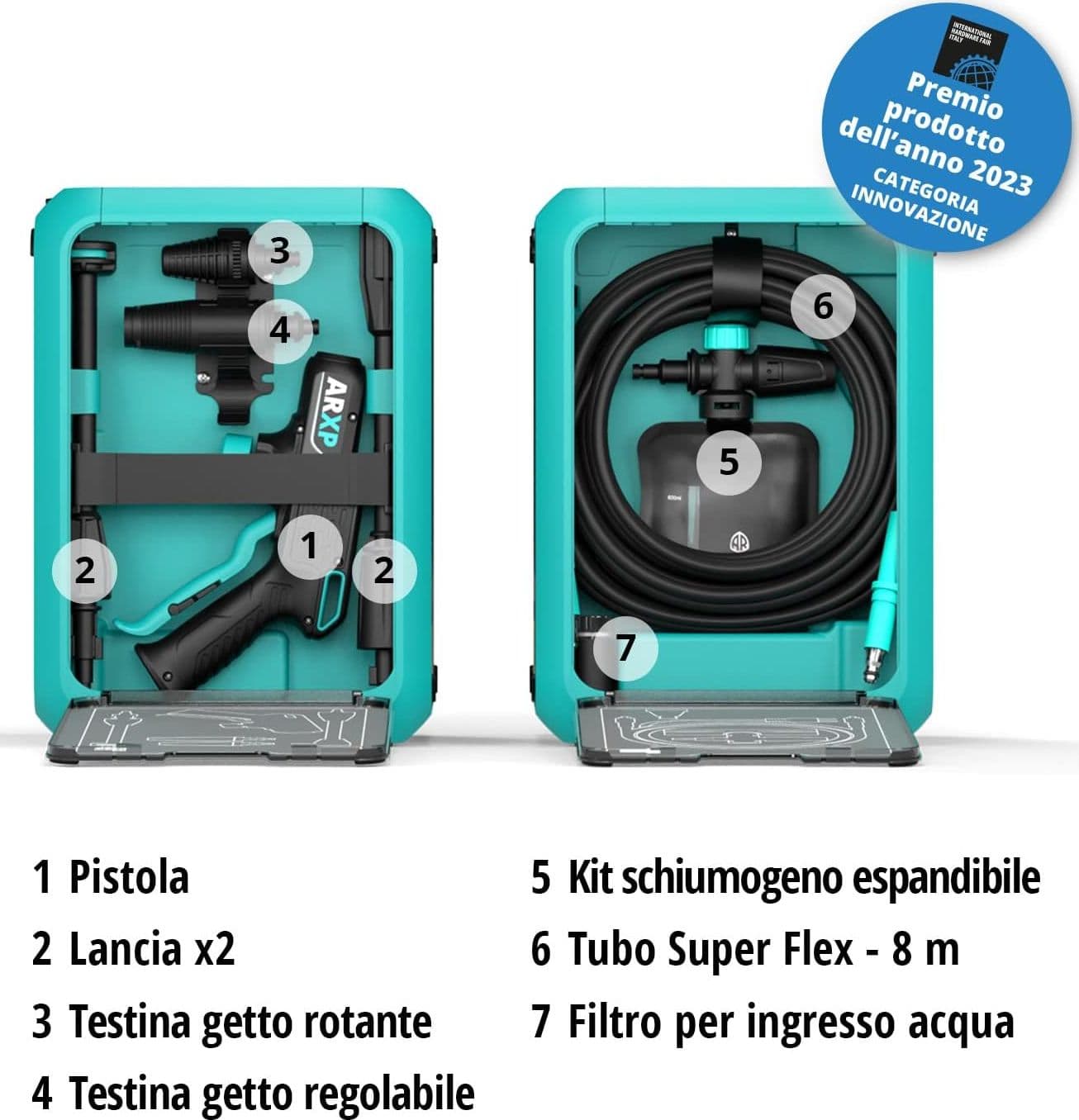 Idropulitrice Ad Acqua Fredda Arxp Box4 180Dss 2500 W Dual Speed System Compatta Salvaspazio Annovi Reverberi in Idropulitrici BricoGo - Marano di Napoli, commercioVirtuoso.it