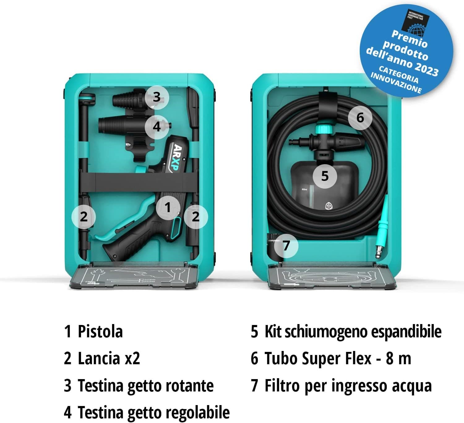 Idropulitrice Ad Acqua Fredda Arxp Box4 180Dss 2500 W Dual Speed System Compatta Salvaspazio Annovi Reverberi in Idropulitrici BricoGo - Marano di Napoli, commercioVirtuoso.it