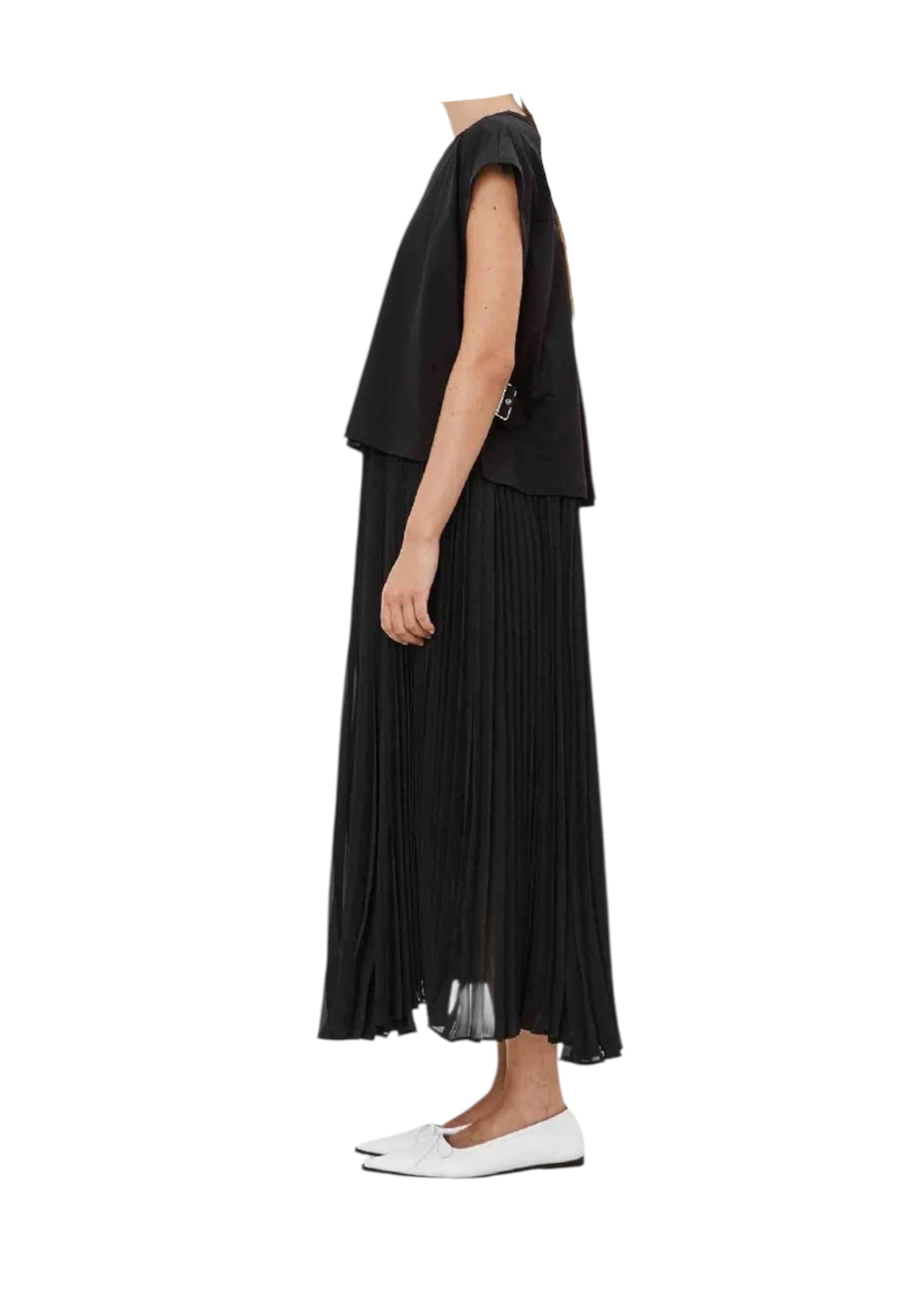 MEIMEIJ Vestito lungo smanicato Donna con gonna plisse da donna in Copricostumi e parei Drestige - Casamassima, commercioVirtuoso.it