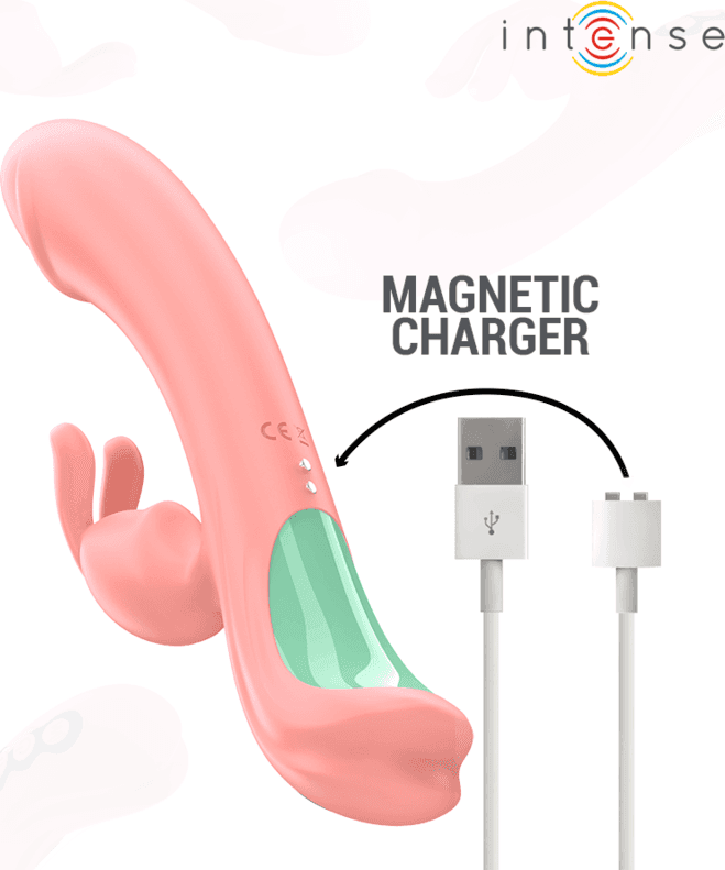 INTENSE - RACHEL RABBIT VIBRATOR 5 VIBRAZIONI ROSA in Vibratori G-Spot Desideria Shop - Latina, commercioVirtuoso.it