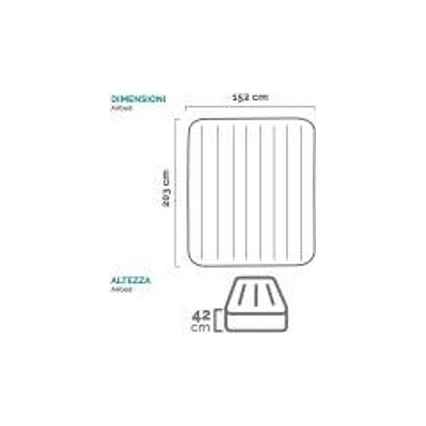 Materasso Gonfiabile Pillow Rest Twin Singolo Con Pompa Incorporata Cm.191X99X42H. Peso Kg.5,10 (64122) Intex in Letti gonfiabili BricoGo - Marano di Napoli, commercioVirtuoso.it