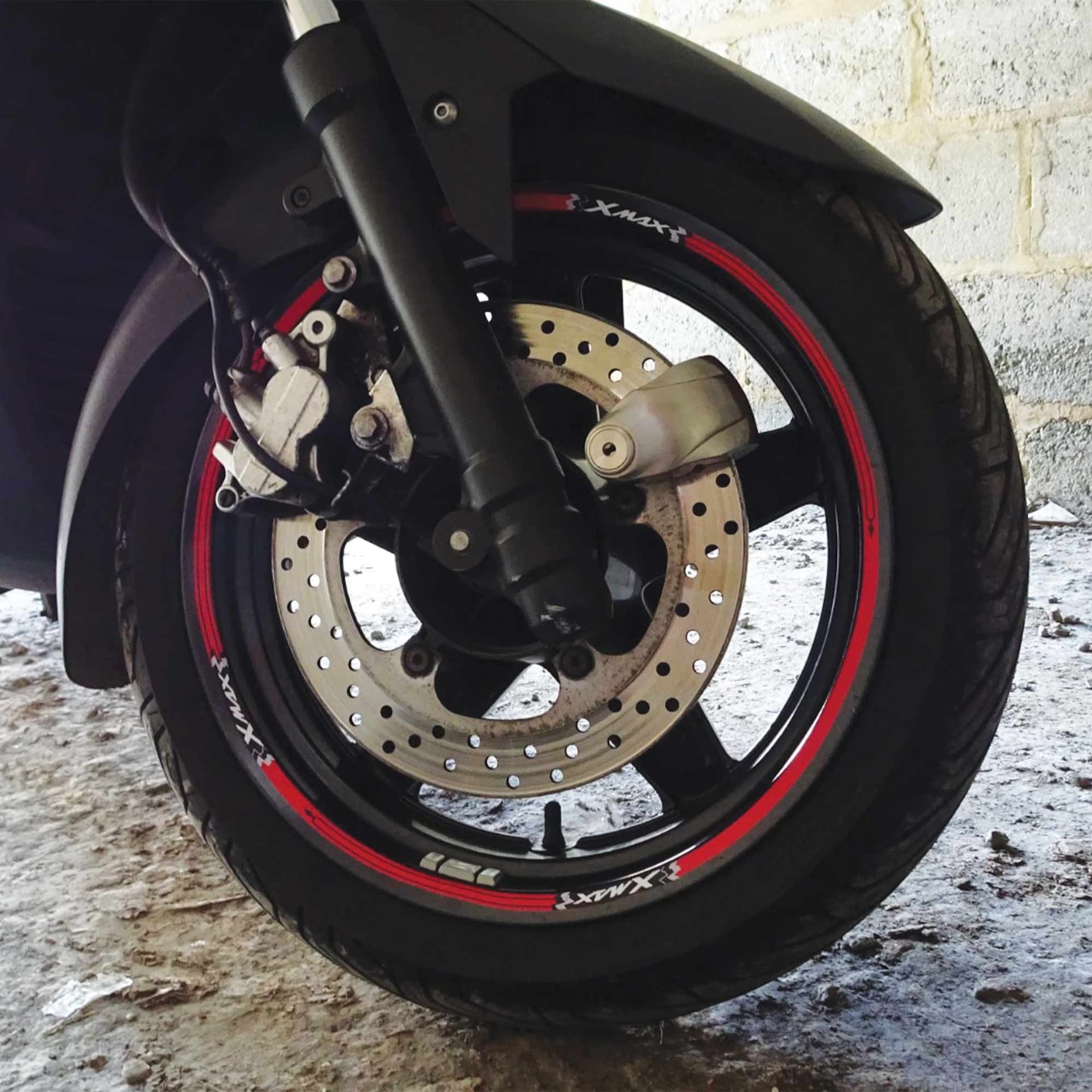STRISCE ADESIVE per CERCHI compatibili per YAMAHA X MAX scooter XMAX 125-250-300 in Decalcomanie adesivi e magneti LabelBike - Bibbiano, commercioVirtuoso.it
