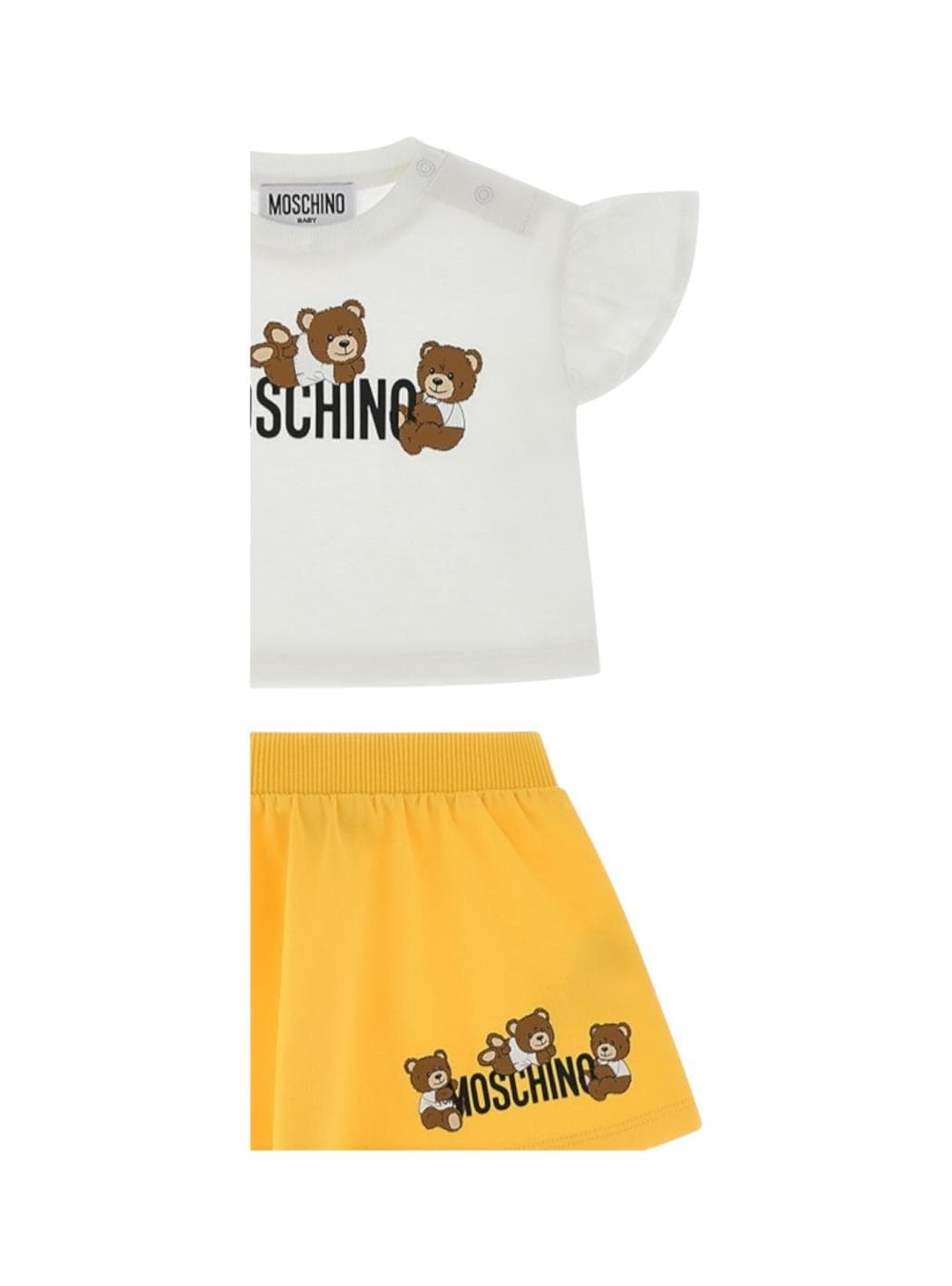 moschino Completo Bambina Moschino MAG01G_LCA19 da bambino in Completi due pezzi con gonna Drestige - Casamassima, commercioVirtuoso.it