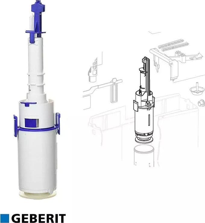 Geberit 240.428.00.1 Campana Ricambio Per Cassetta Esterna Ap140 2Tasti Wc in Serbatoi igienici BricoGo - Marano di Napoli, commercioVirtuoso.it