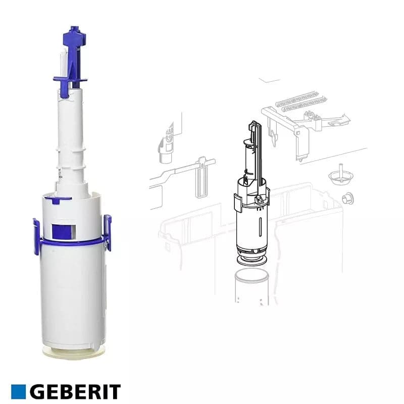 Geberit 240.428.00.1 Campana Ricambio Per Cassetta Esterna Ap140 2Tasti Wc in Serbatoi igienici BricoGo - Marano di Napoli, commercioVirtuoso.it