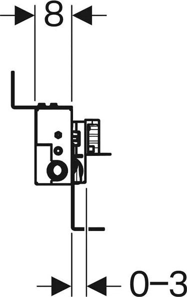 Modulo Combifix Per Doccia Con Scarico A Parete Geberit Per Massetto H.6590 Mm Geberit in Bidet BricoGo - Marano di Napoli, commercioVirtuoso.it