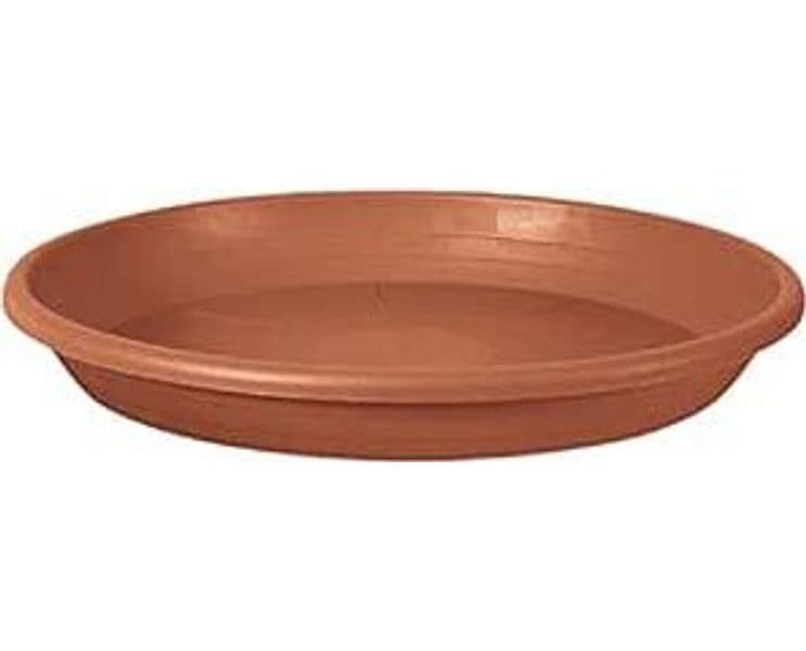 Sottovaso 'Cilindro' Ø 15 Cm (Vaso Ø 18) - Colore Terracotta in Sottovasi BricoGo - Marano di Napoli, commercioVirtuoso.it