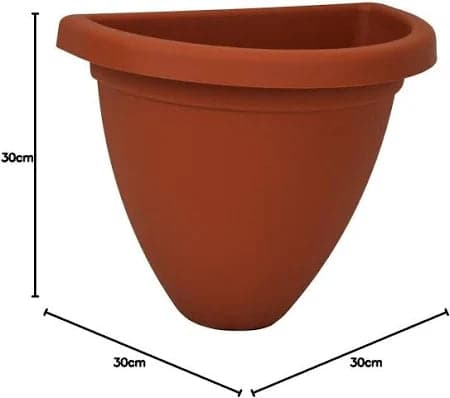Vaso Gerla A Parete 30 Cm in Vasi pensili BricoGo - Marano di Napoli, commercioVirtuoso.it