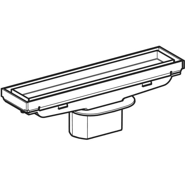 Canalina Doccia 'Cleanline Piastrellabile' Personalizzabile / Acciaio Inox Spazzolato Geberit in Box doccia BricoGo - Marano di Napoli, commercioVirtuoso.it