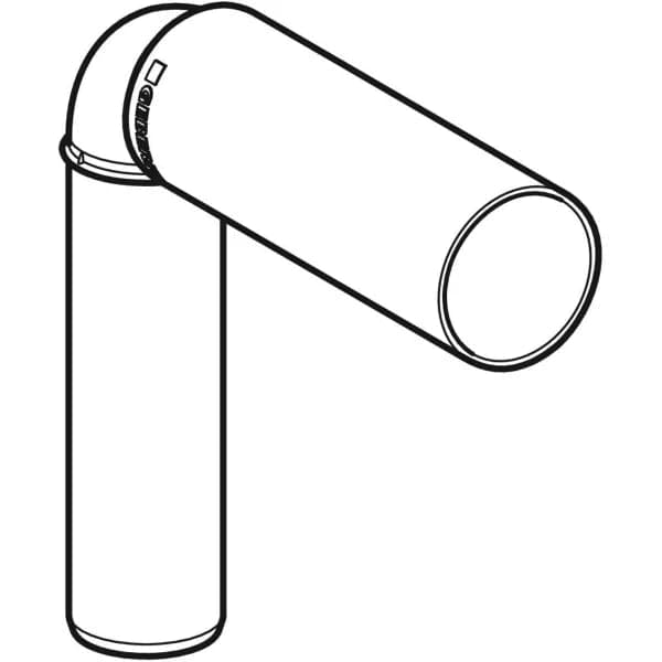 Curva Tecnica 90° Geberit Silent-Pp Prolungata 50 48 in Tubazioni BricoGo - Marano di Napoli, commercioVirtuoso.it